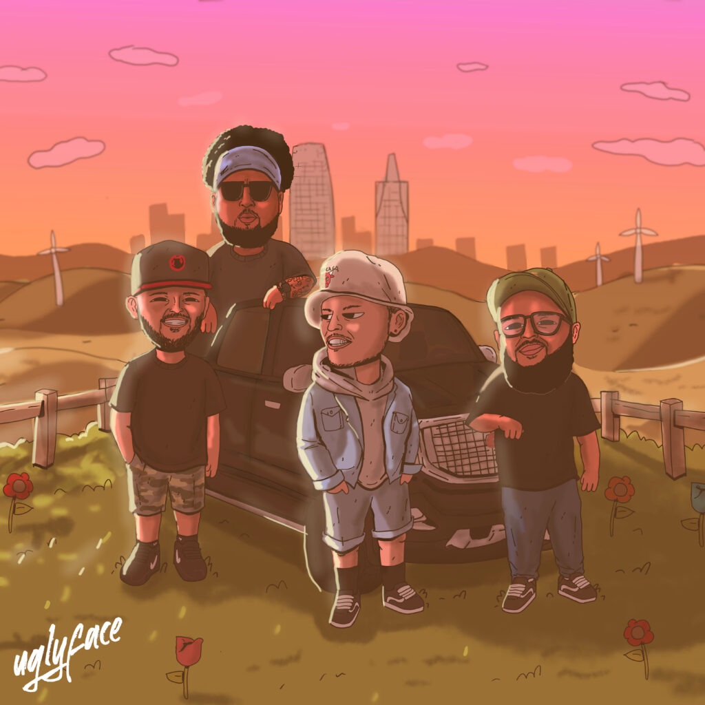 Cali Music Collective UglyFace Drops ‘By The Pound’