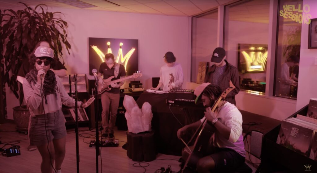 Watch A. Billi Free & The Lasso Perform on Mello Sessions