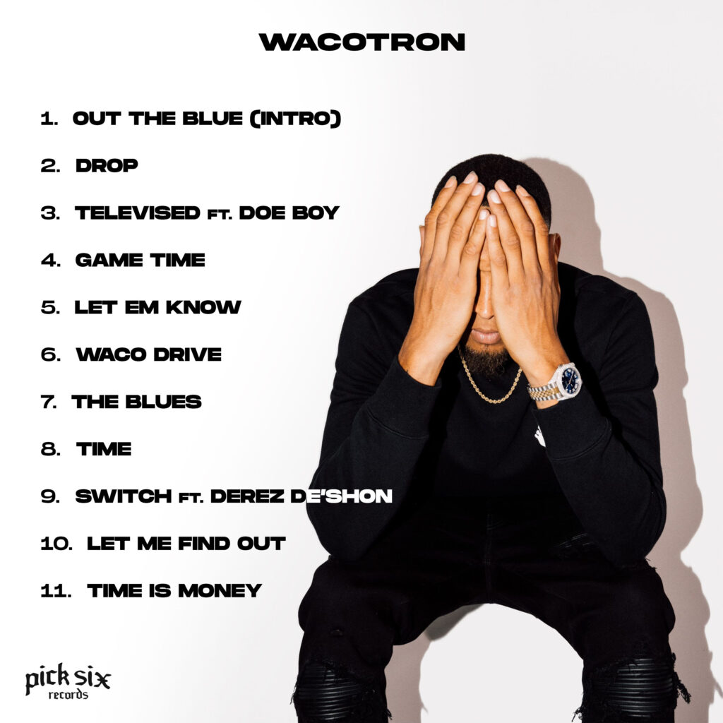 Out The Blue by Wacotron - Tracklist